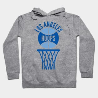 Retro Los Angeles Powder Blue Logo Hoodie